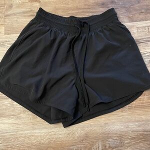 Abercrombie & Fitch Black Athletic Shorts